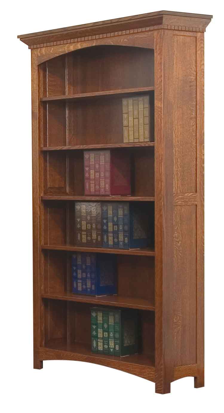Amish Oakwood Bookcase - Click Image to Close
